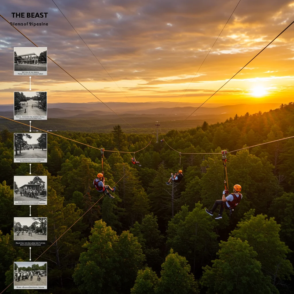 A Brief History of The Beast Zipline