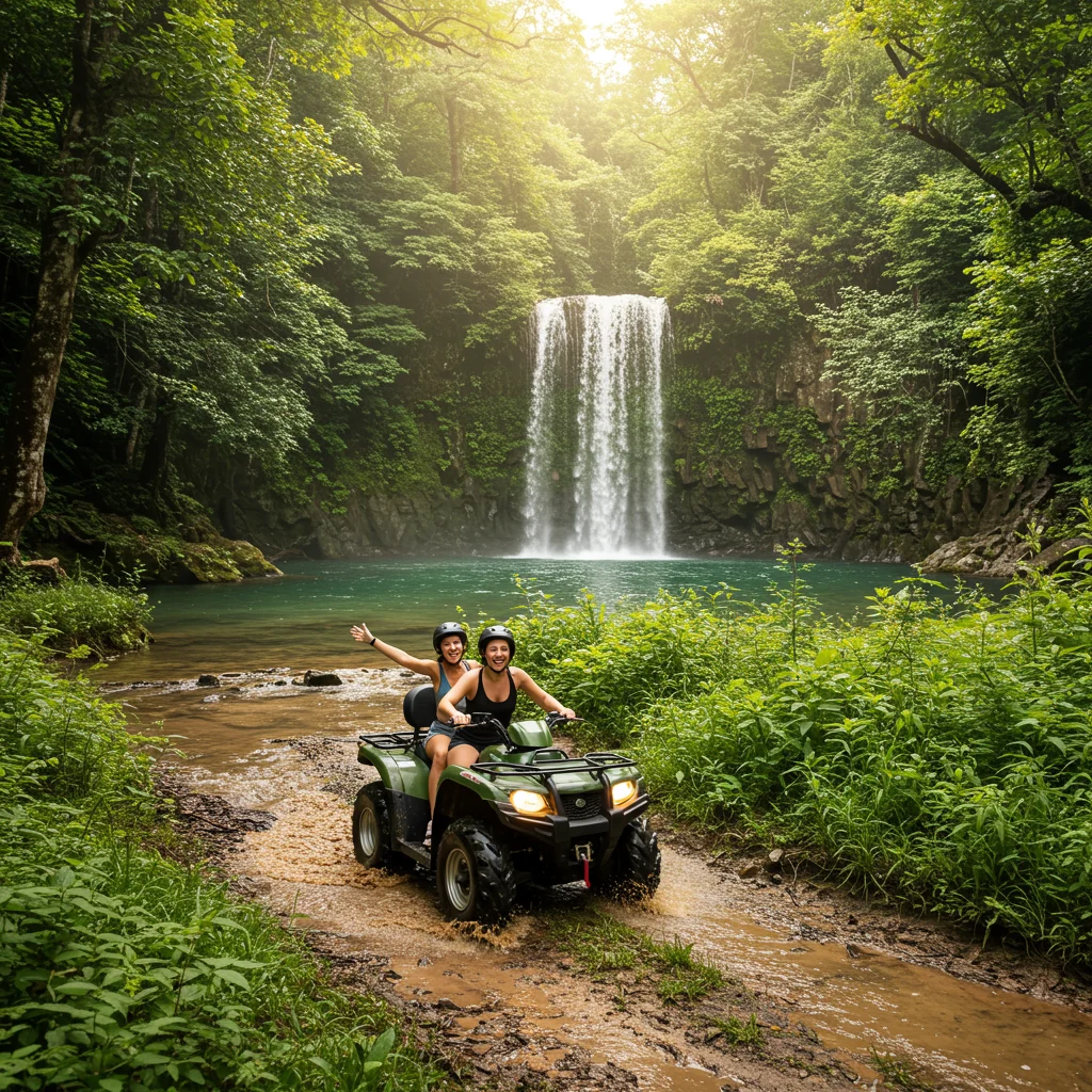 Are There ATV Tours Featuring Waterfalls, Rivers, or Natural Pools?