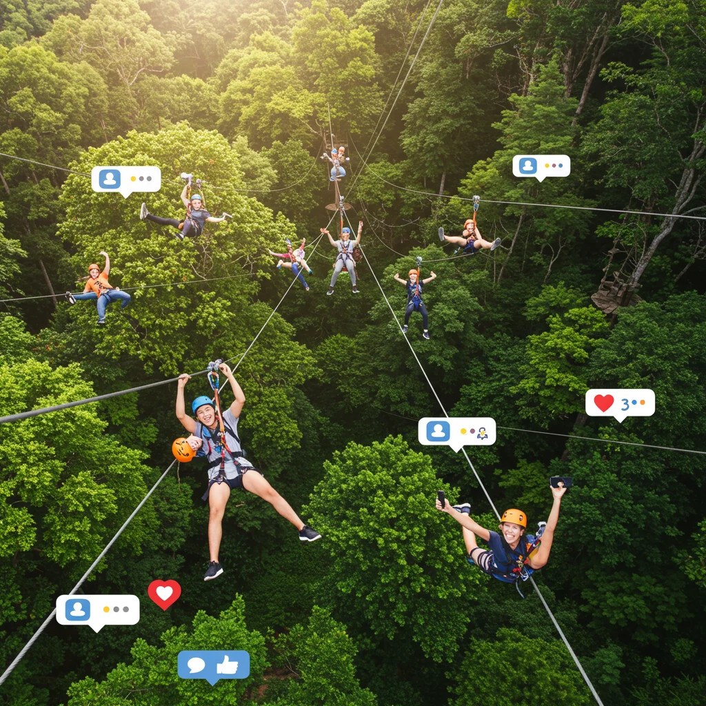 How to Share Your Zipline Experience Online