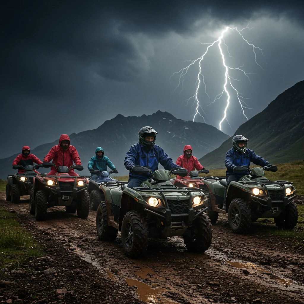 What Happens If Bad Weather Interrupts Your ATV Tour?