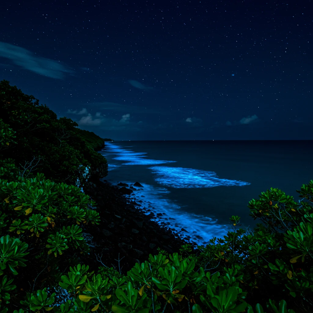 How Does Bioluminescence in Puerto Rico Compare Globally?