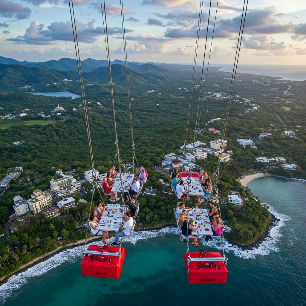 What Are Past Guests Saying About Dinner In The Sky Puerto Rico?