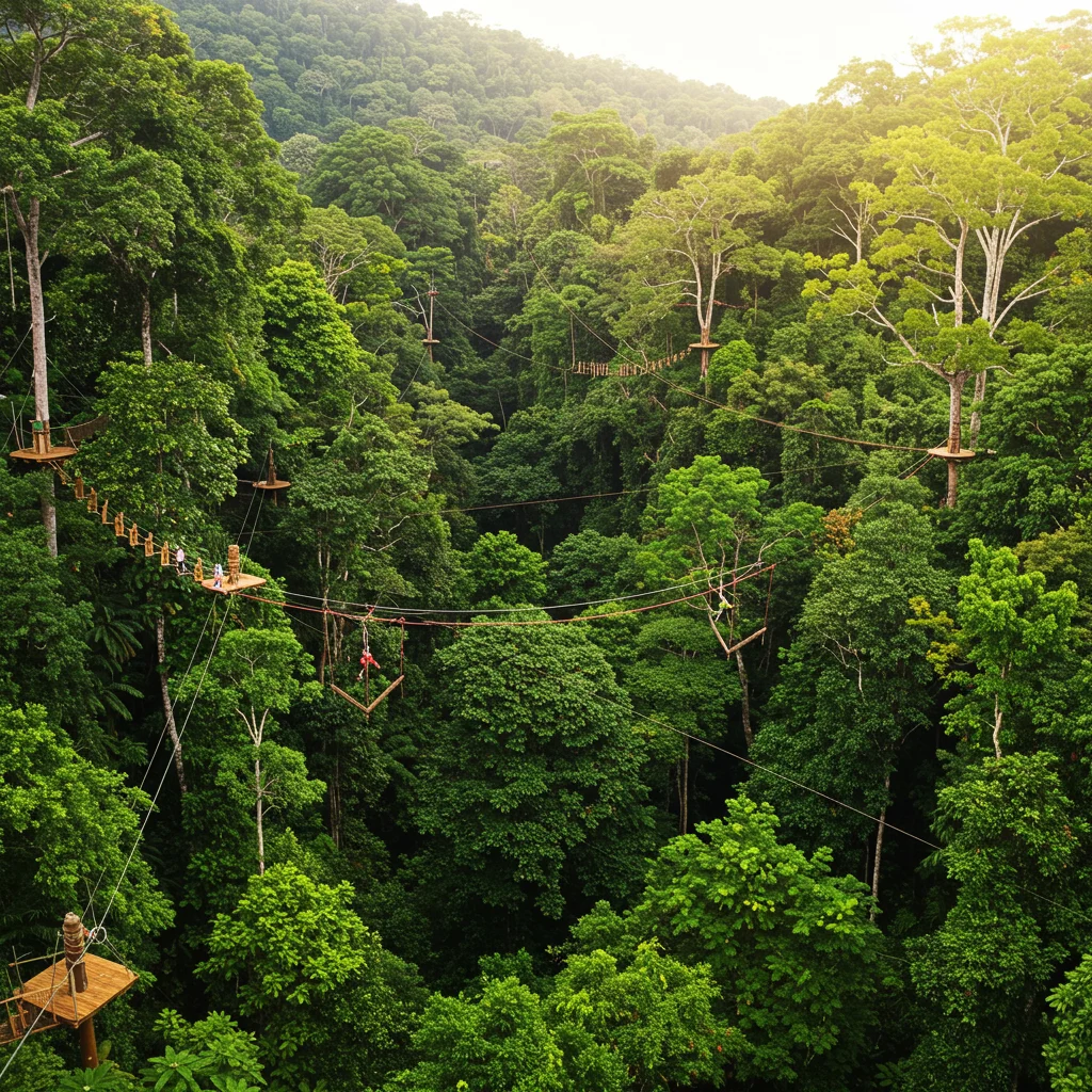 What Is the Environmental Impact of Zipline Parks in Puerto Rico?