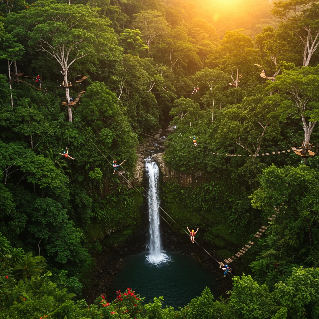 What Types of Zipline Adventures Can You Experience in Puerto Rico?