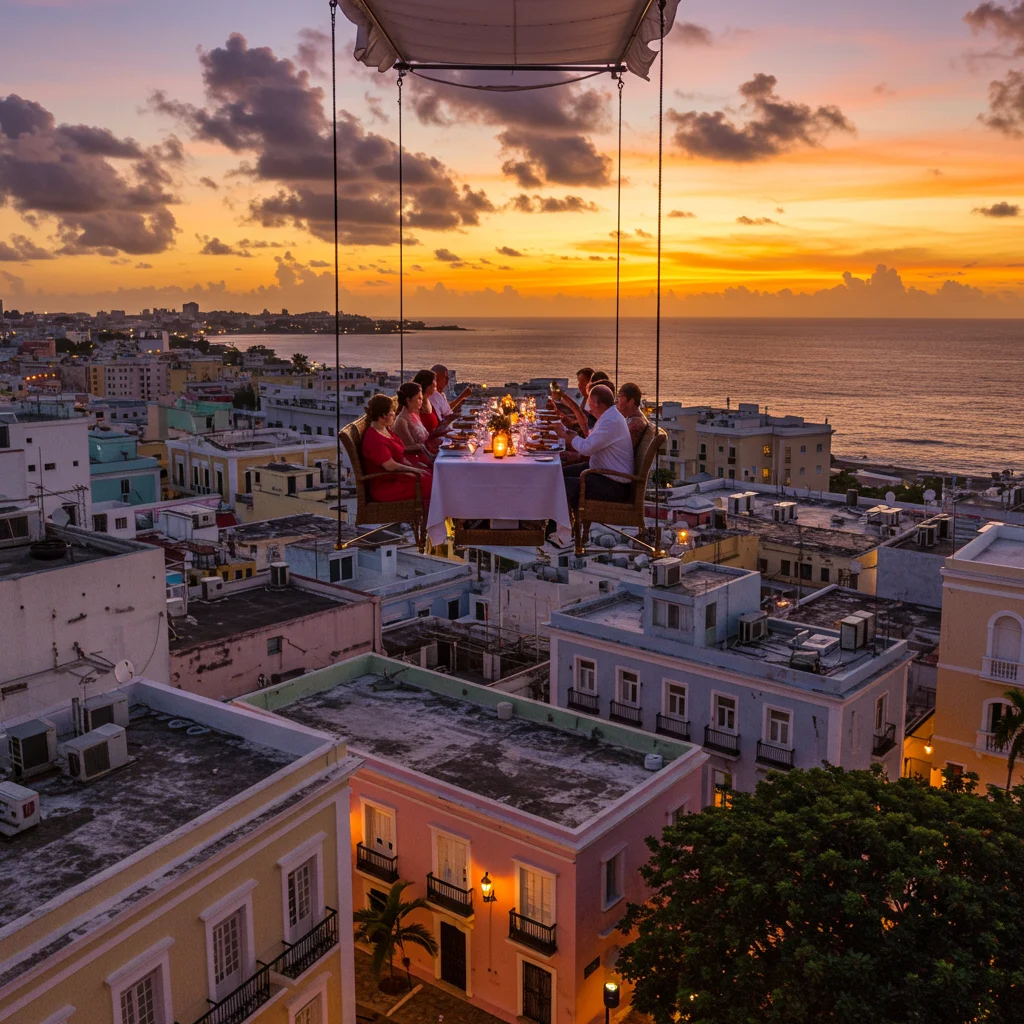 Why Choose Puerto Rico for Dinner In The Sky?