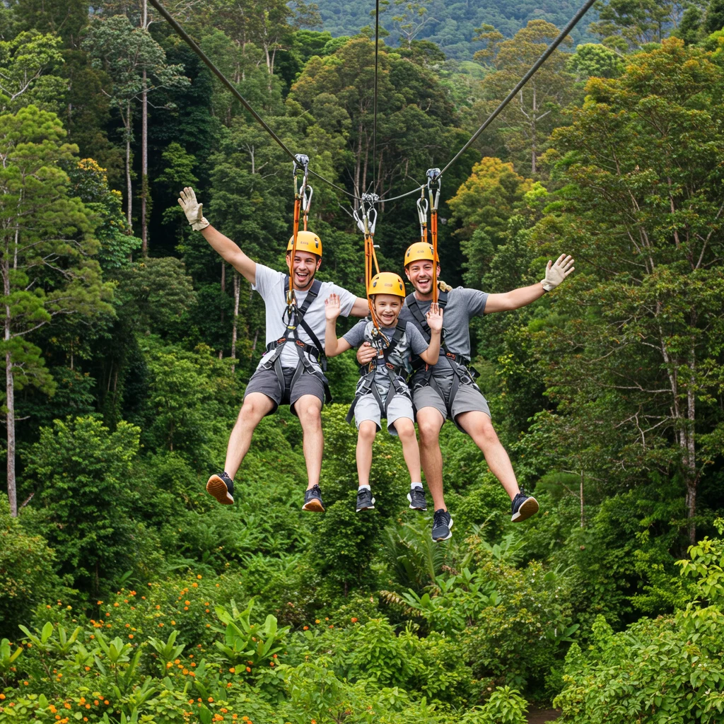 Are There Zipline Tours Suitable for Families and Kids?