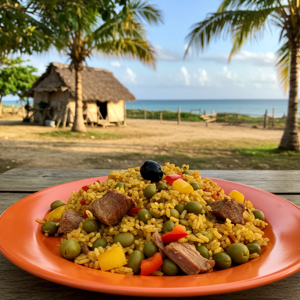 Arroz con Gandules: Puerto Rico’s National Dish