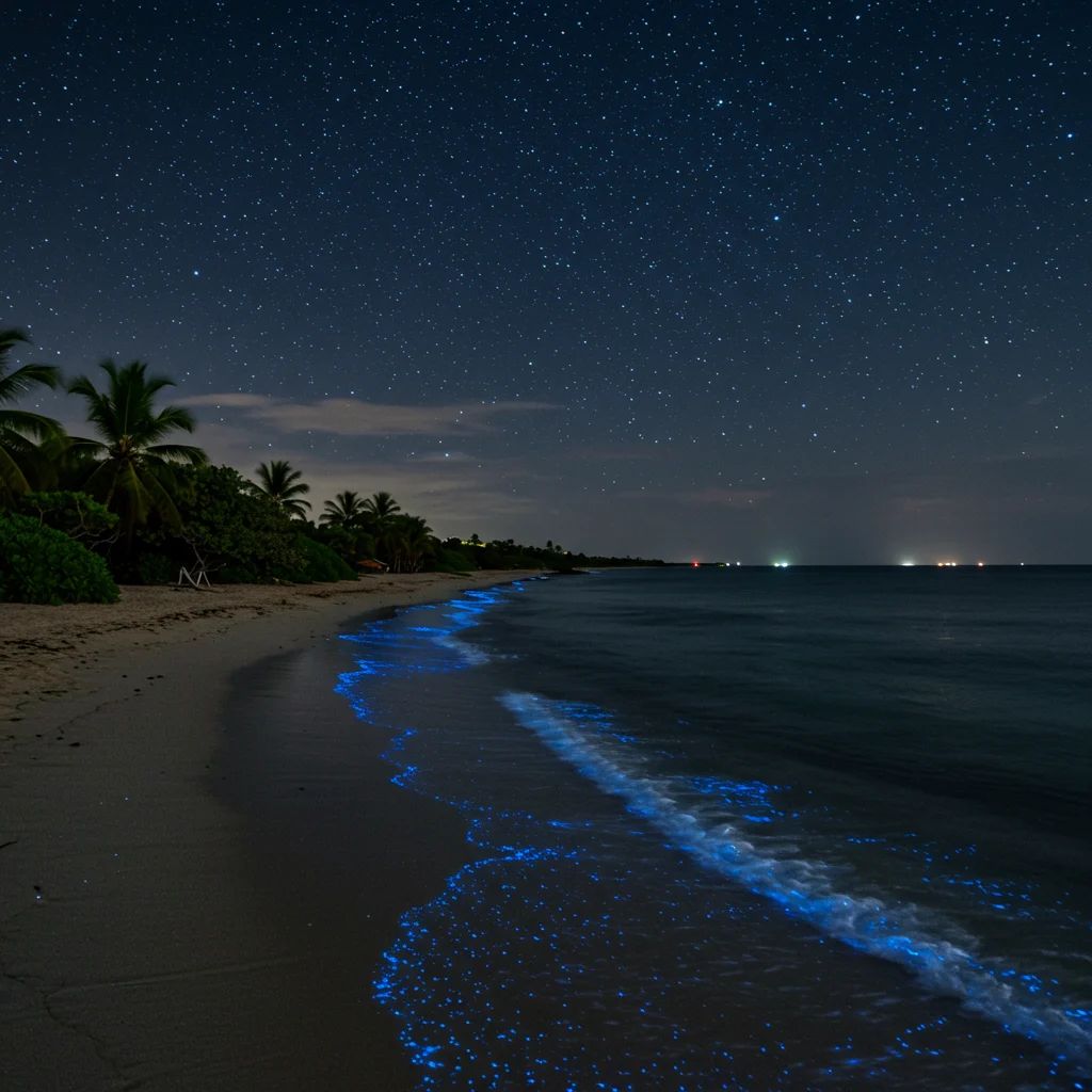 Bioluminescence Beyond the Bays: Other Glowing Water Phenomena in Puerto Rico
