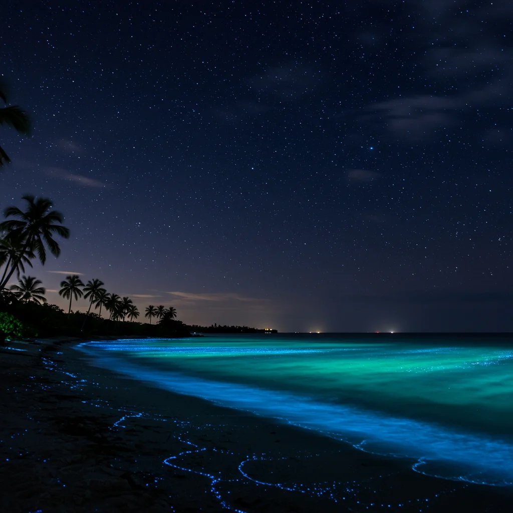 Comparing the Three Bioluminescent Bays
