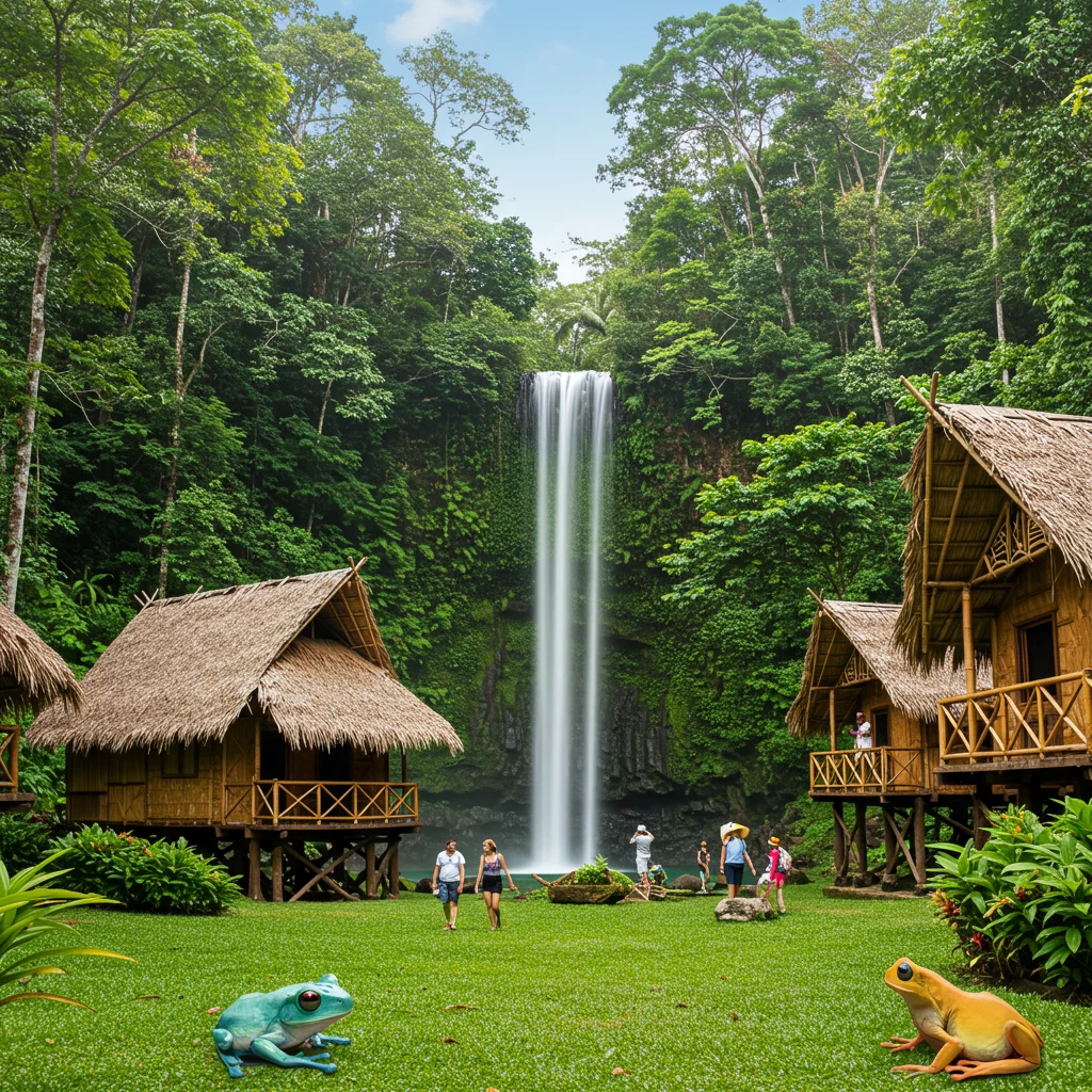 Eco-Friendly Waterfall Tourism in Puerto Rico