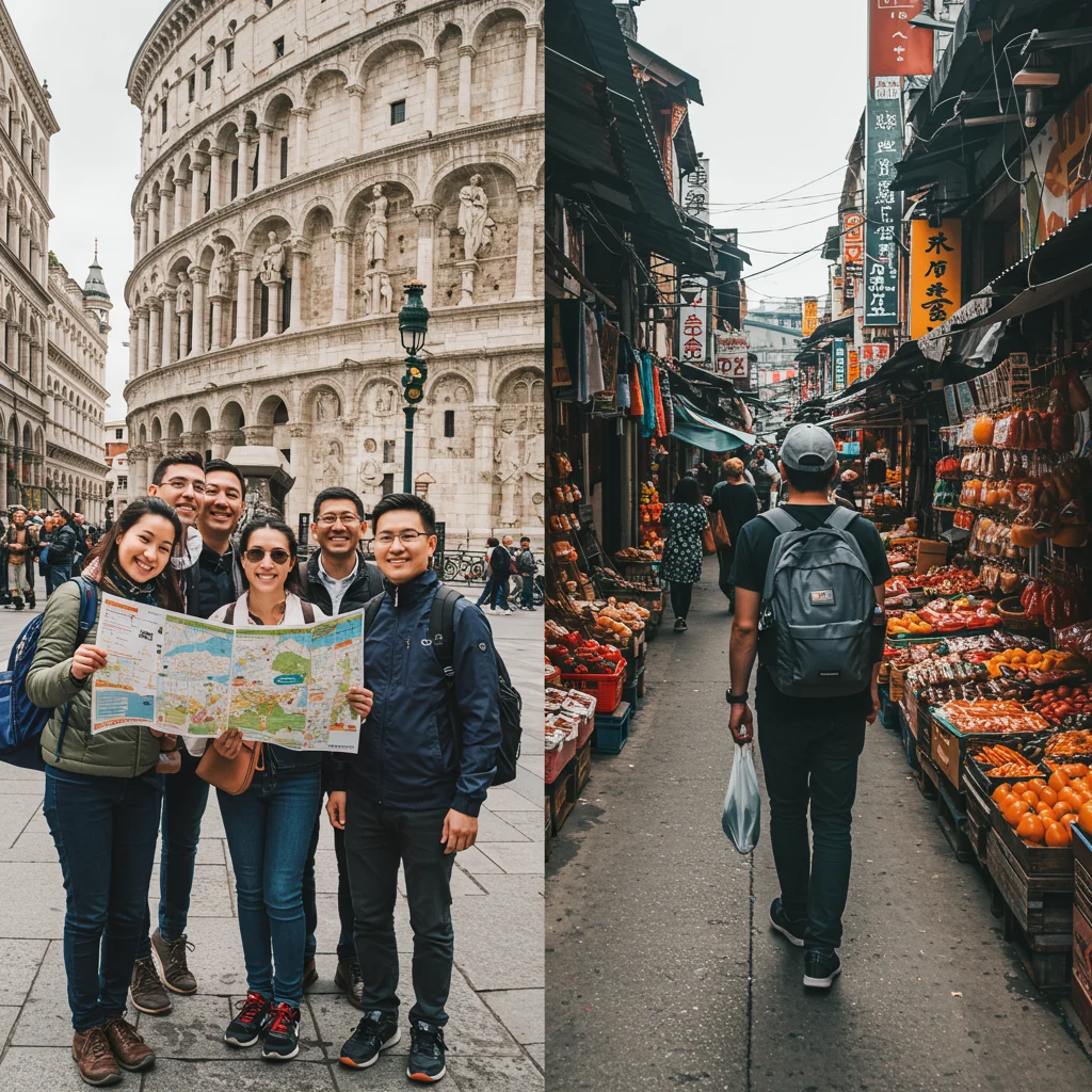 Guided Tours vs. Independent Exploration