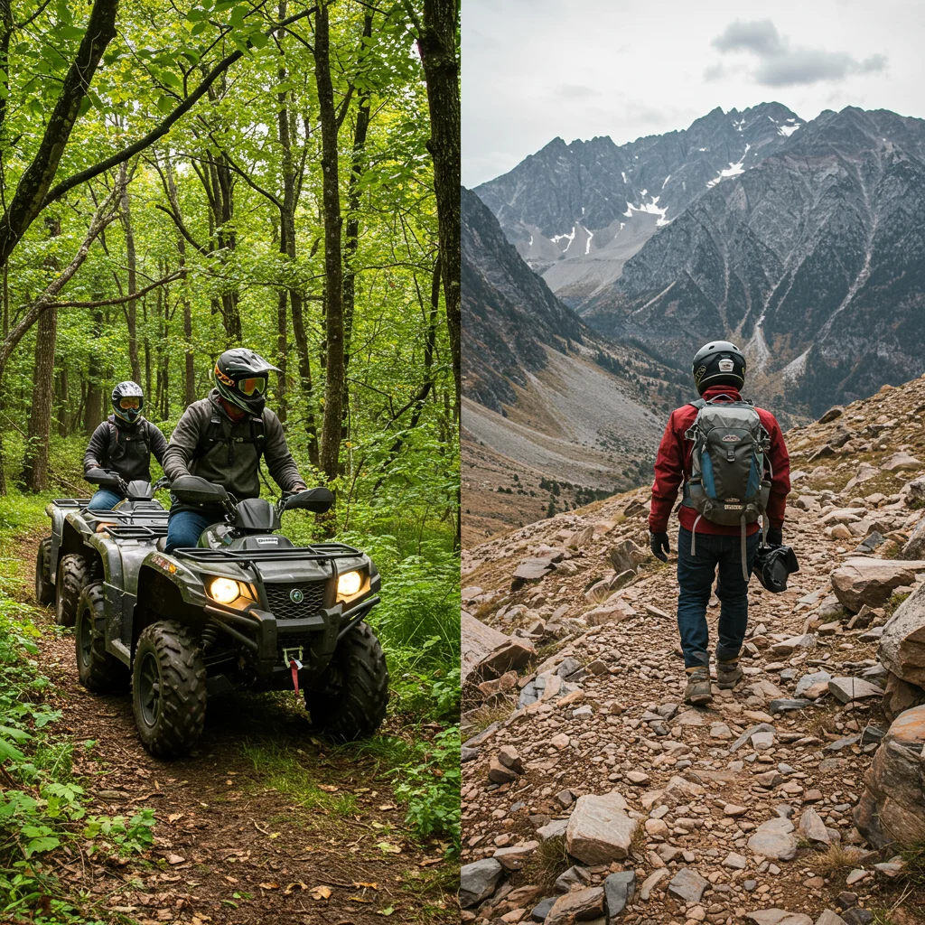 Guided vs. Self-Guided ATV Experiences