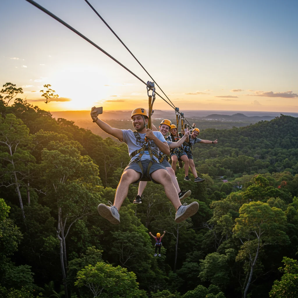 How Can You Share Your Zipline Experience with Friends and Family?