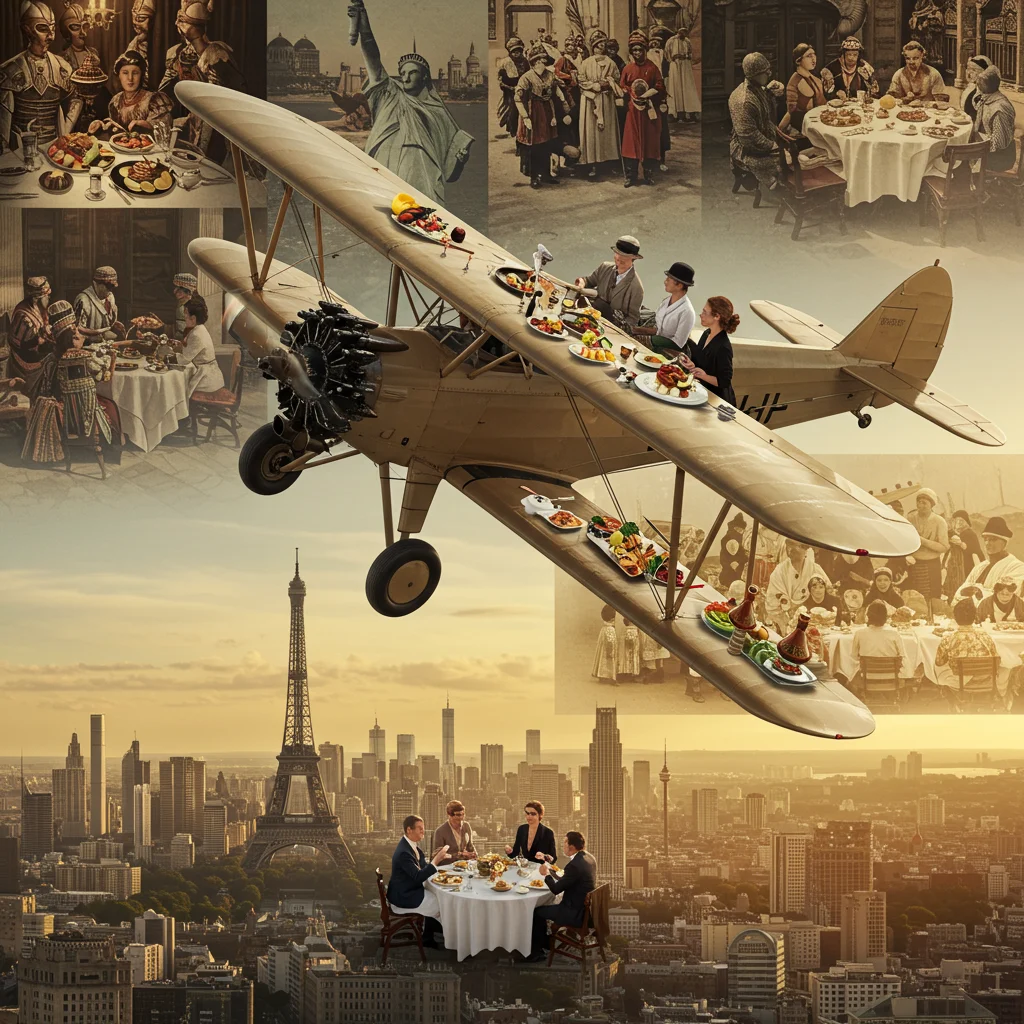 How Did Fly Dining Experiences Develop Worldwide?