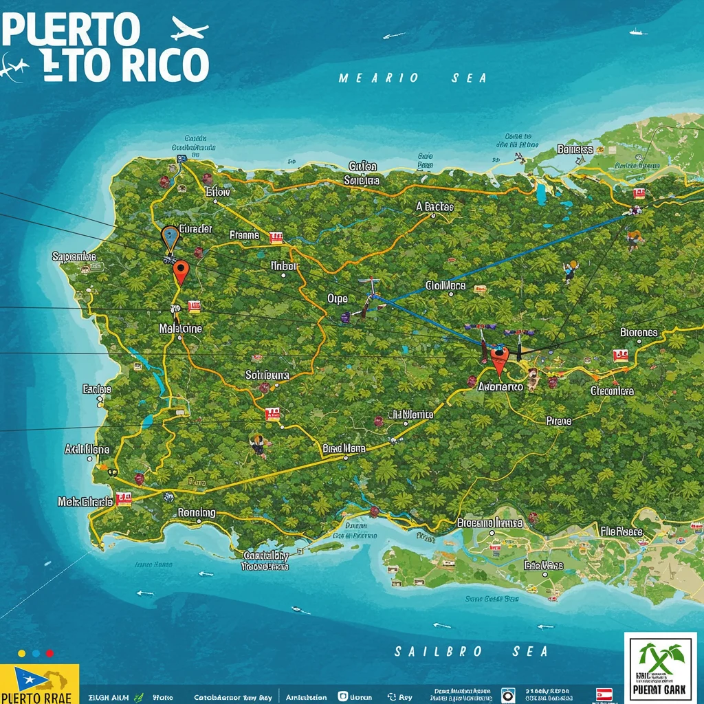 How Do You Get to Puerto Rico’s Top Zipline Parks?