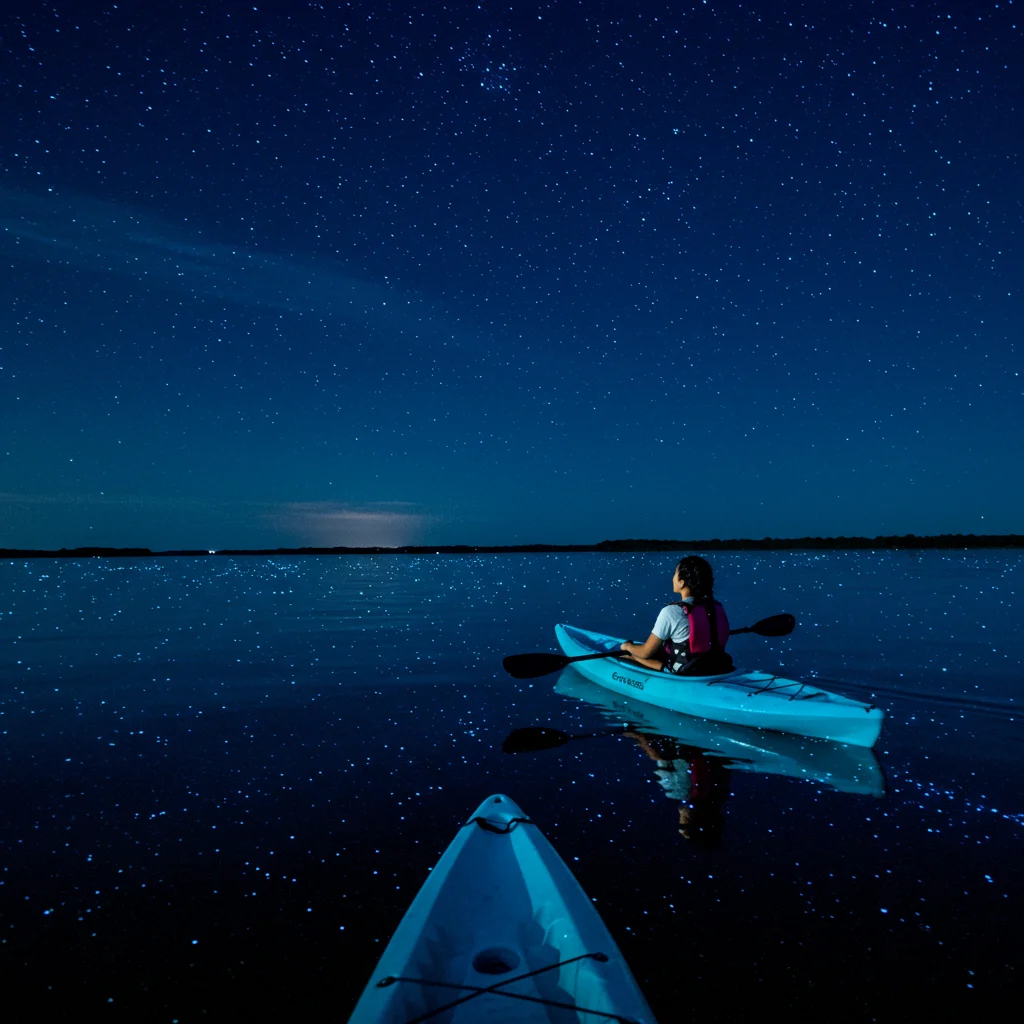 Is It Safe to Visit a Bioluminescent Bay at Night?