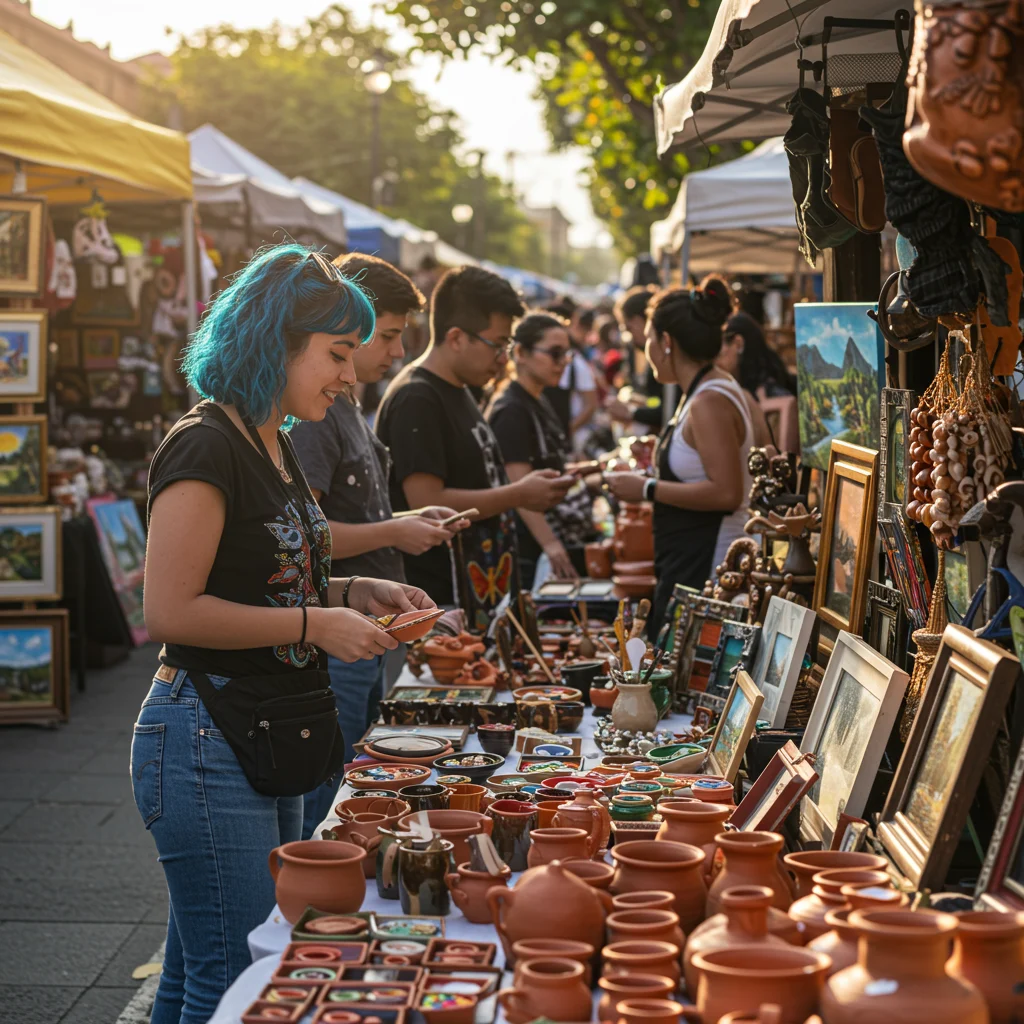 Shopping for Local Art and Handicrafts