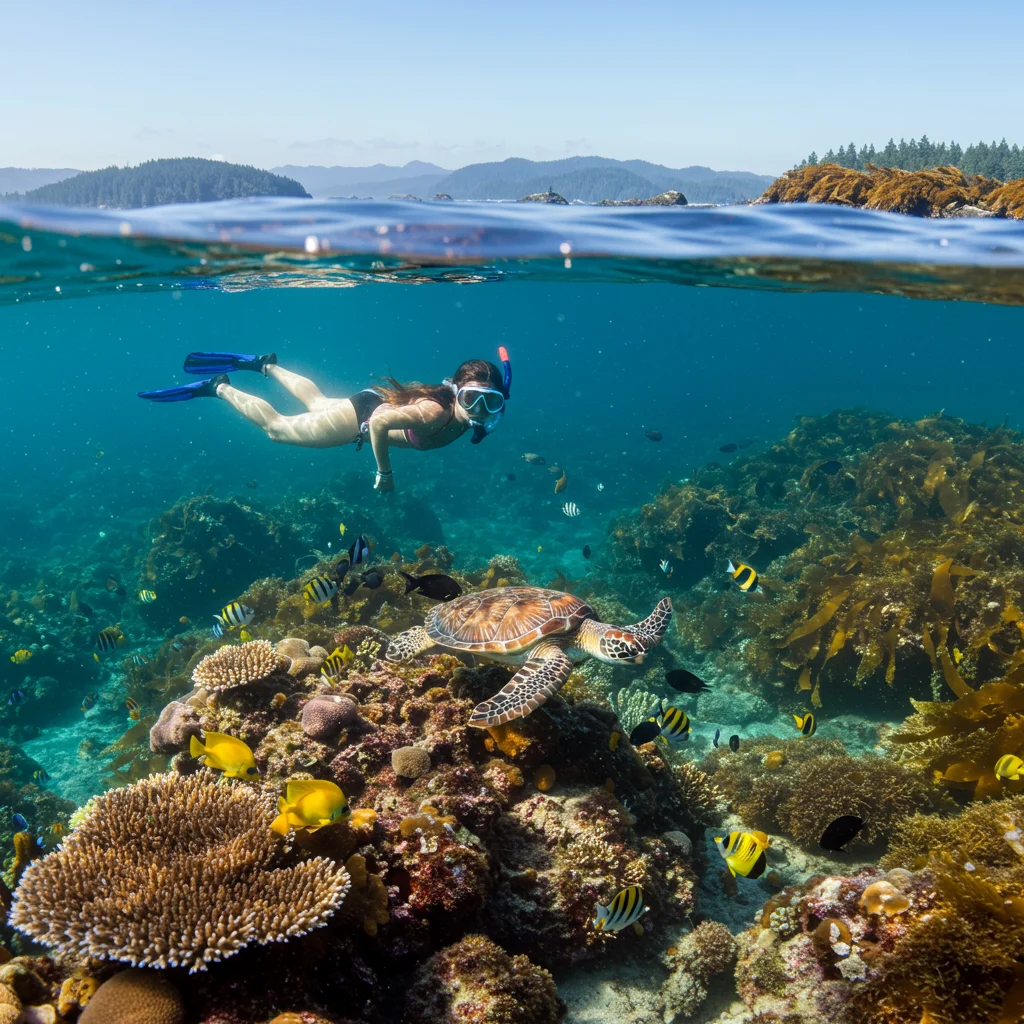 Snorkeling in the San Juan Area