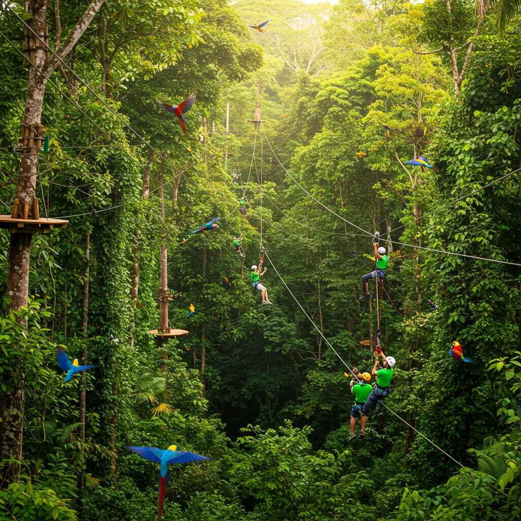 Sustainable and Eco-Friendly Ziplining in Puerto Rico