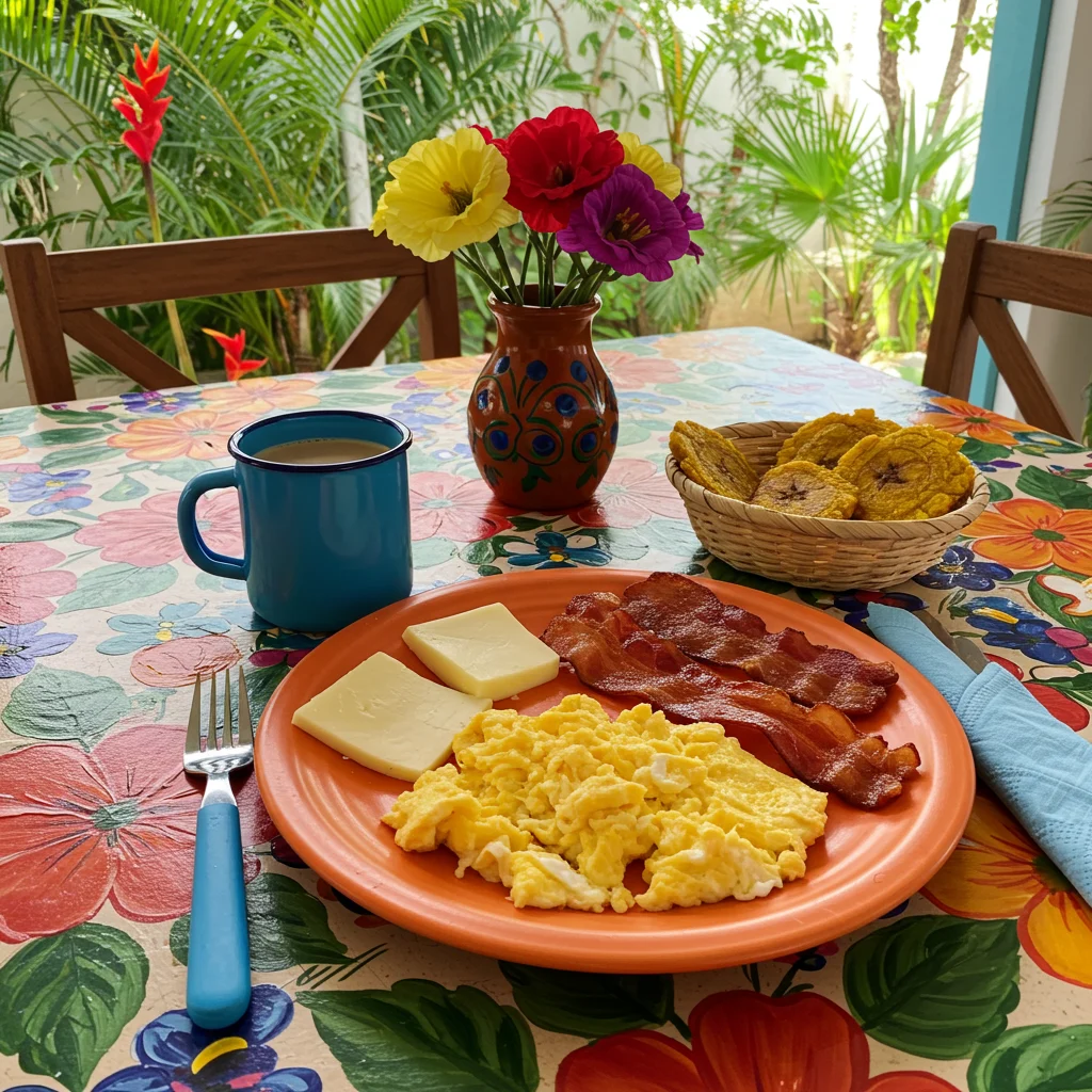 Traditional Puerto Rican Breakfast Dishes