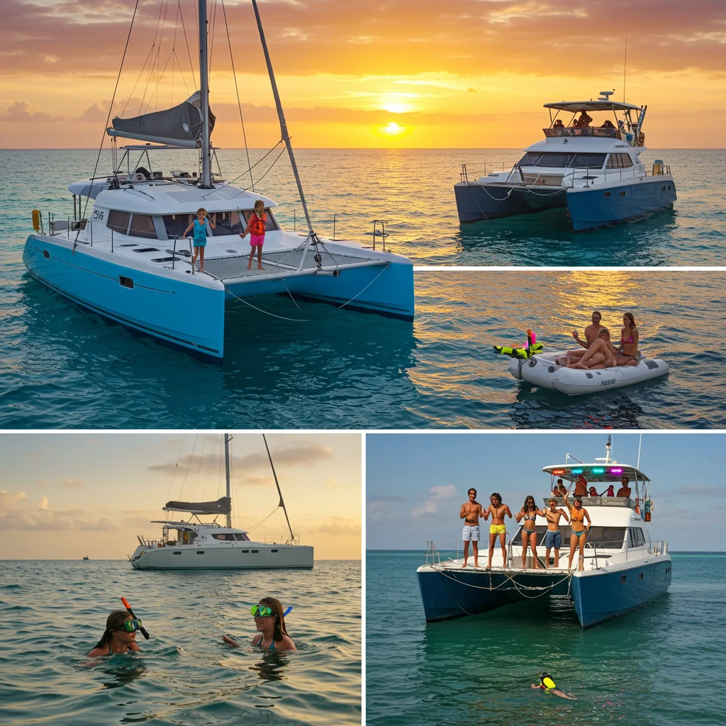 Types of Catamaran Adventures Available