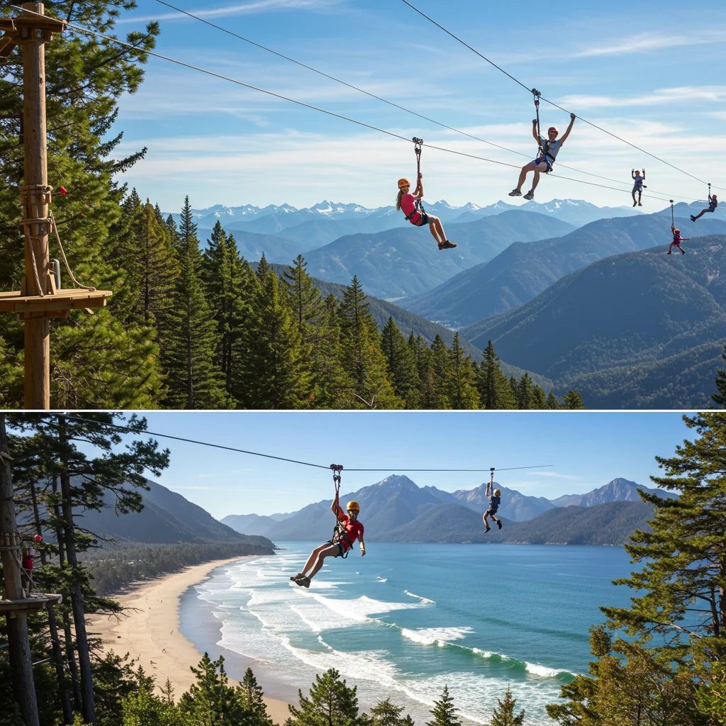 Types of Zipline Adventures Available