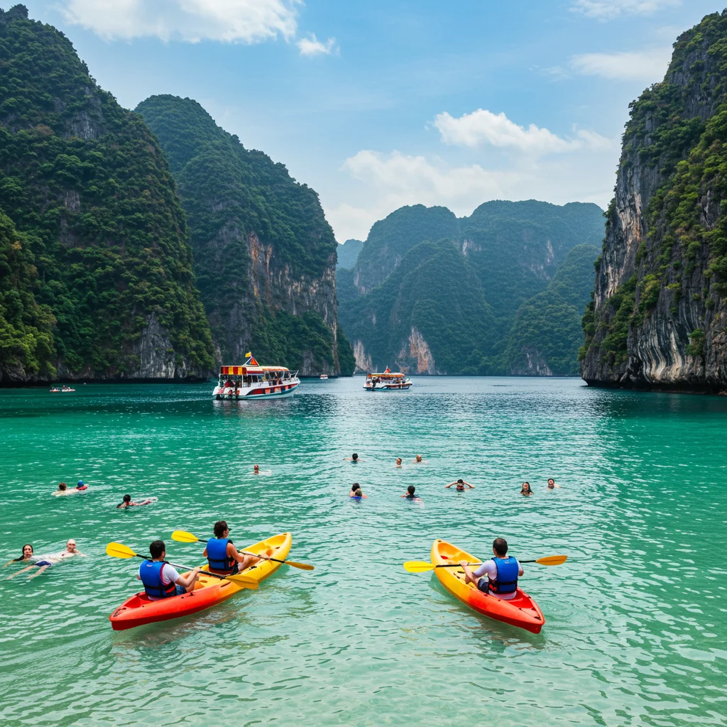Unique Experiences: Kayaking, Swimming, and Boat Tours