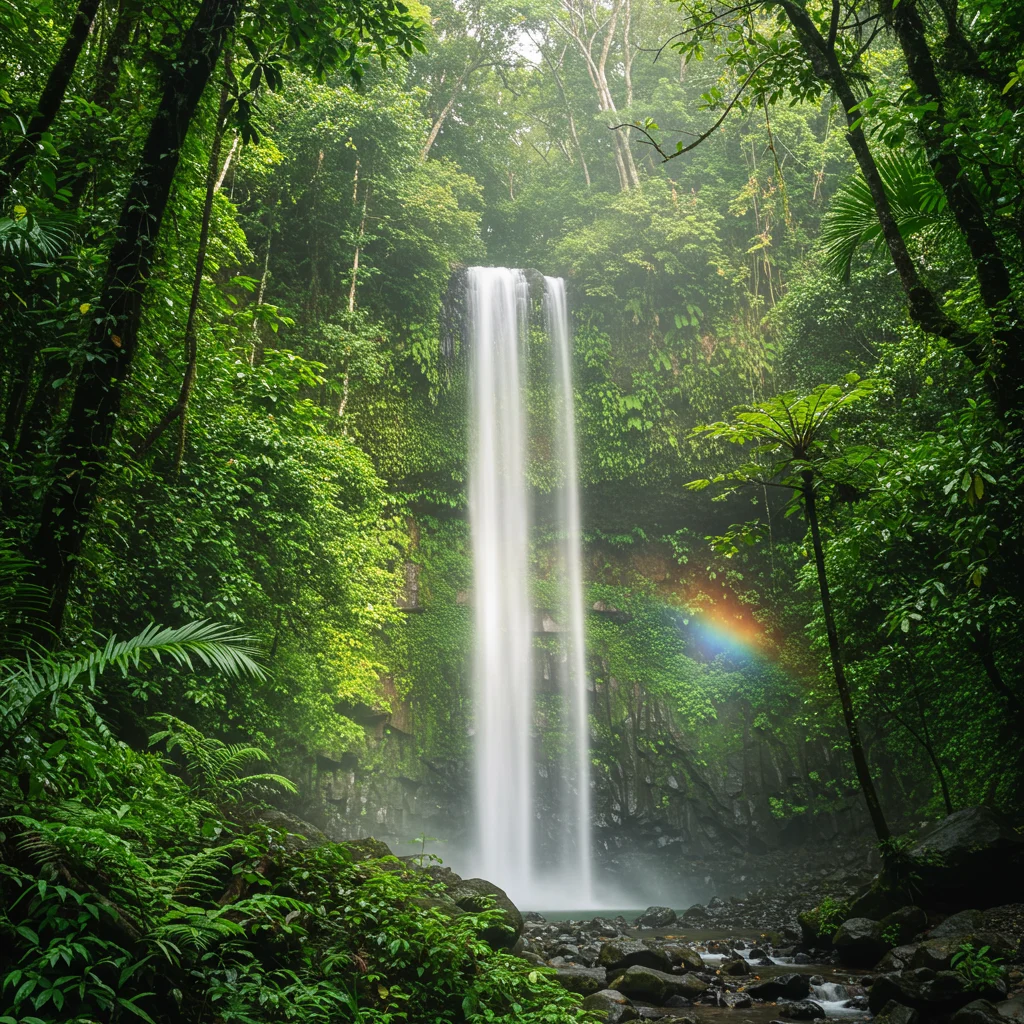 Waterfalls in Central Puerto Rico