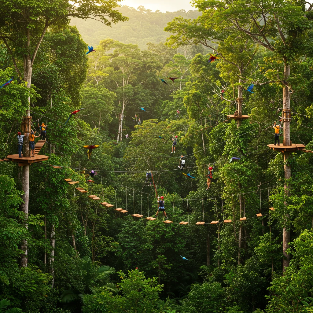 What Are the Best Zipline Parks and Locations in Puerto Rico?