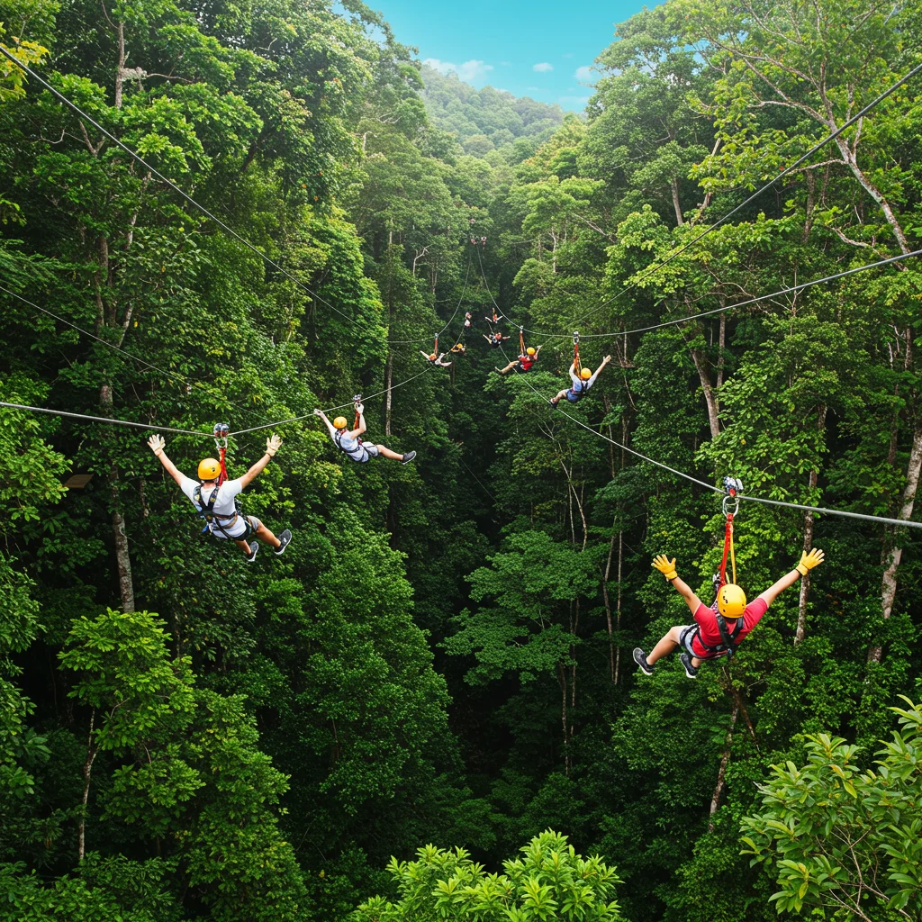 What is the Cost of Ziplining in Puerto Rico?