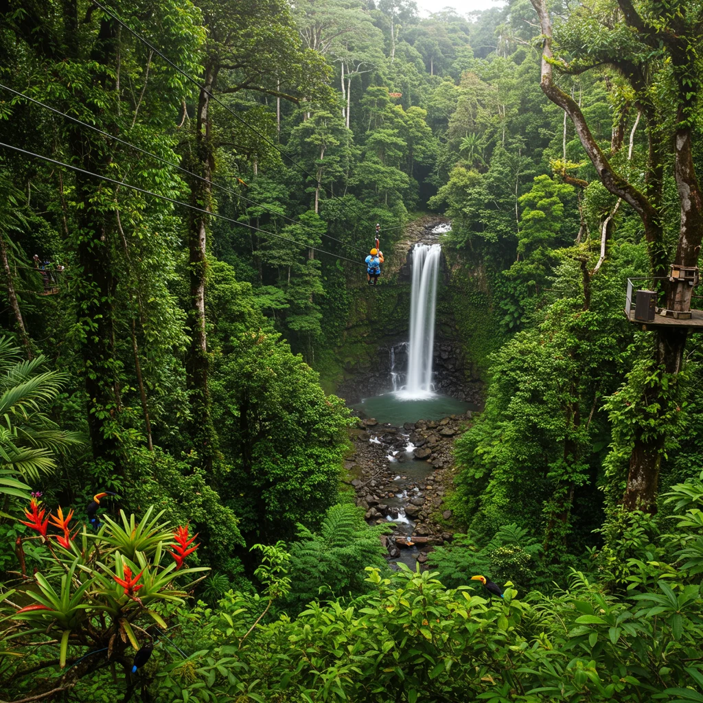 What Wildlife and Scenery Might You Spot While Ziplining?