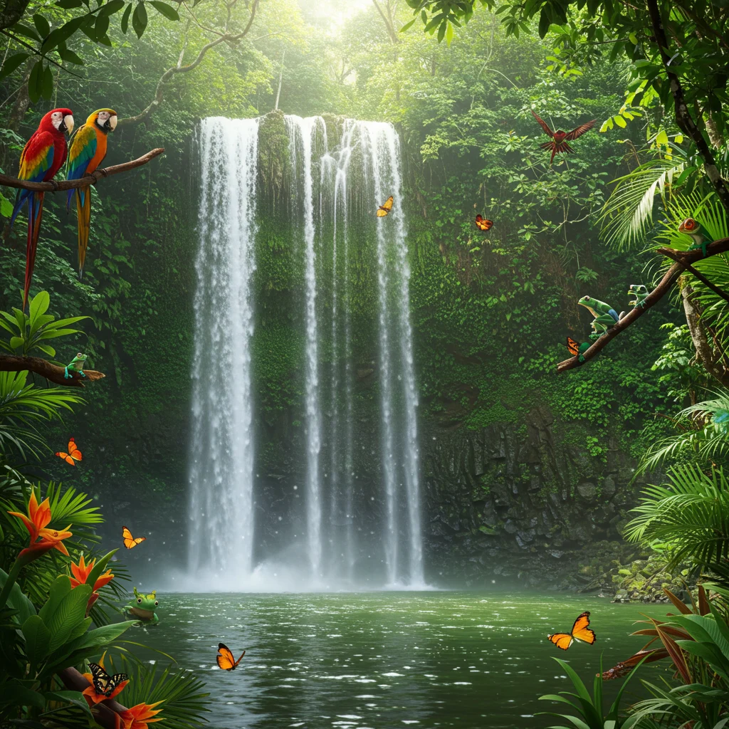 What Wildlife Might You See at Puerto Rico’s Waterfalls?