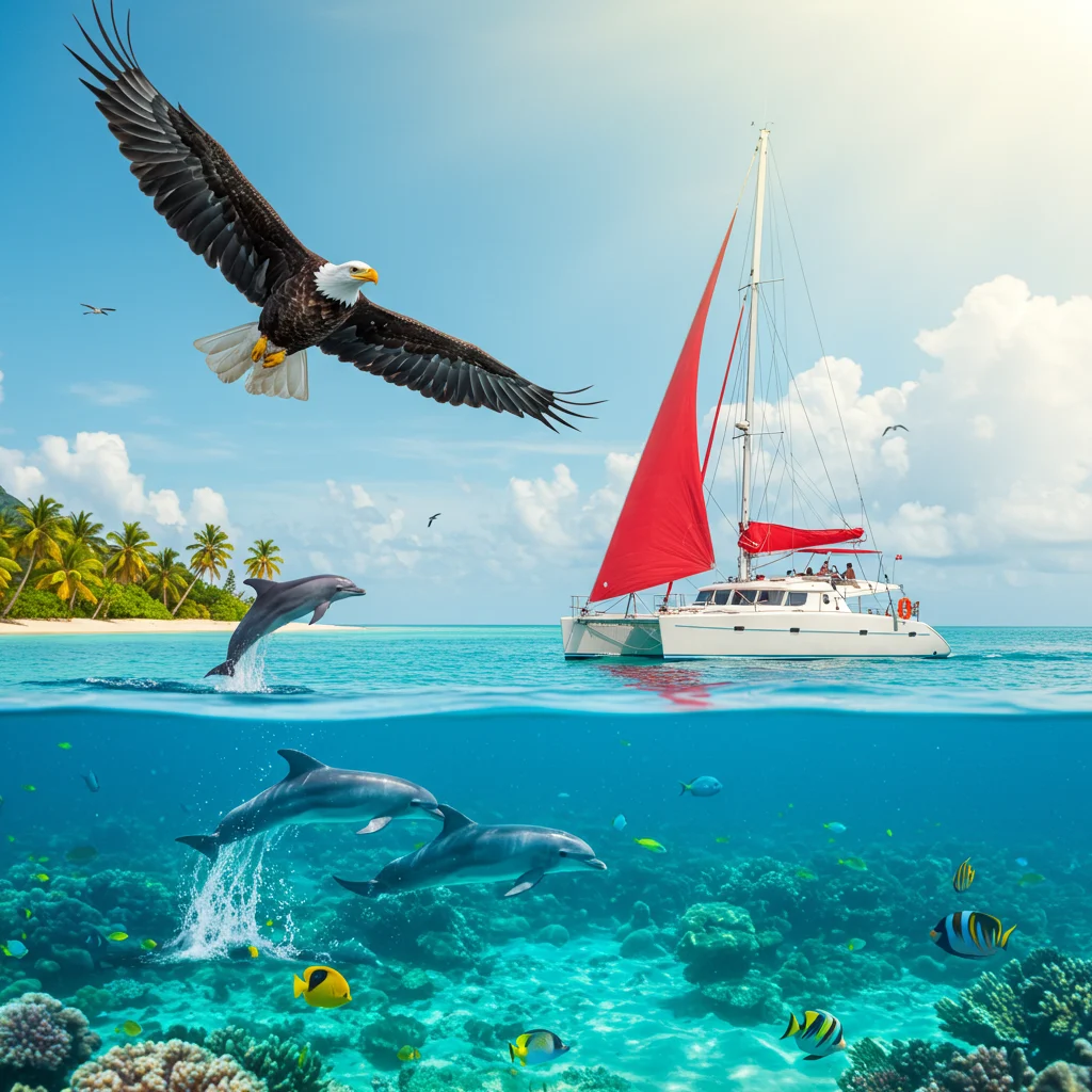 What Wildlife Might You See on a Catamaran Tour?