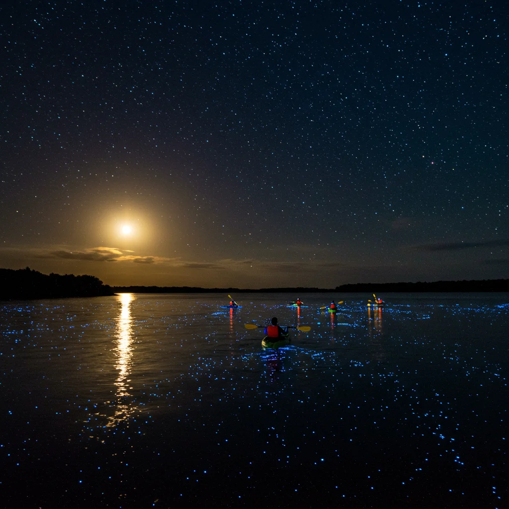 What Will You See During a Bioluminescent Bay Tour?