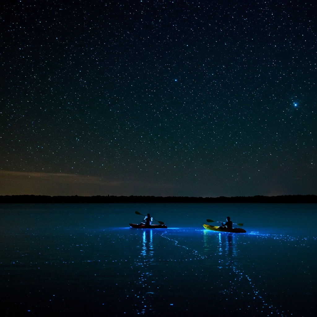When Is the Best Time to Visit a Bioluminescent Bay?