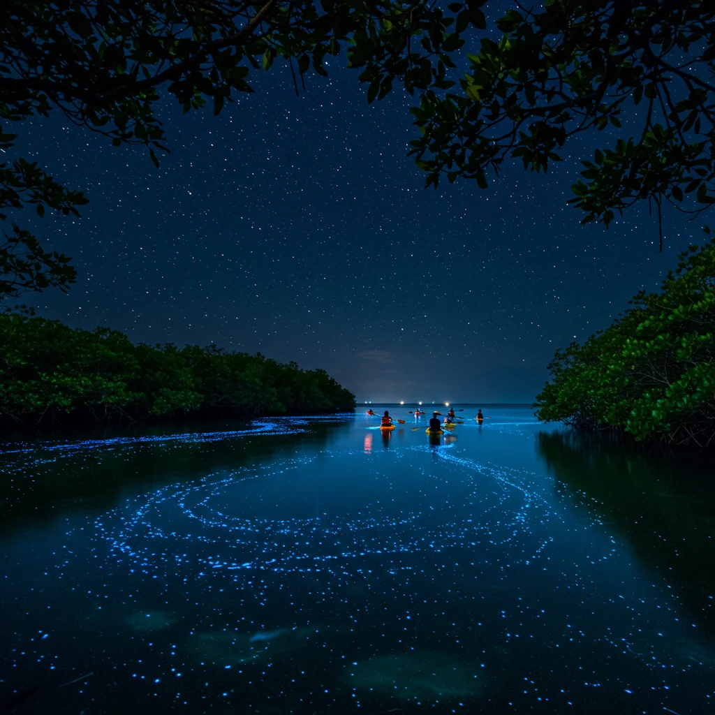 Where Are Puerto Rico’s Bioluminescent Bays Located?