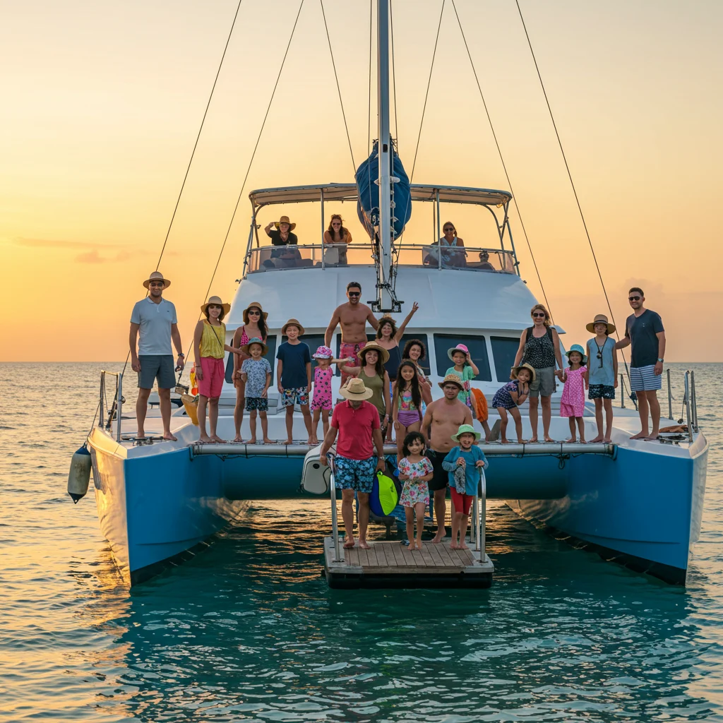 Who Can Join a Catamaran Adventure?