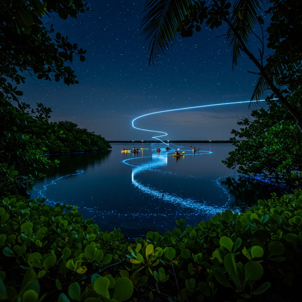 A Brief History of Bioluminescent Bays in Puerto Rico
