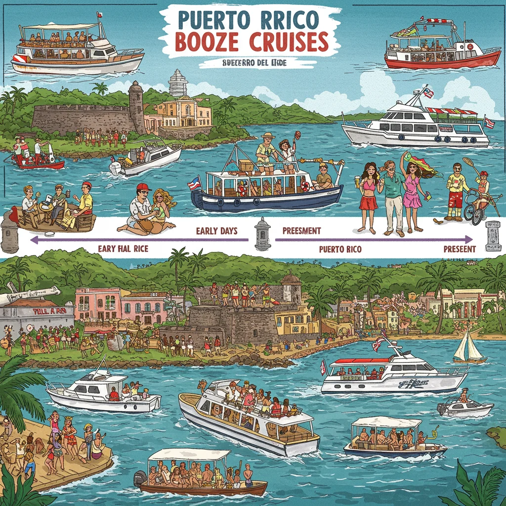 A Brief History of Booze Cruises in Puerto Rico