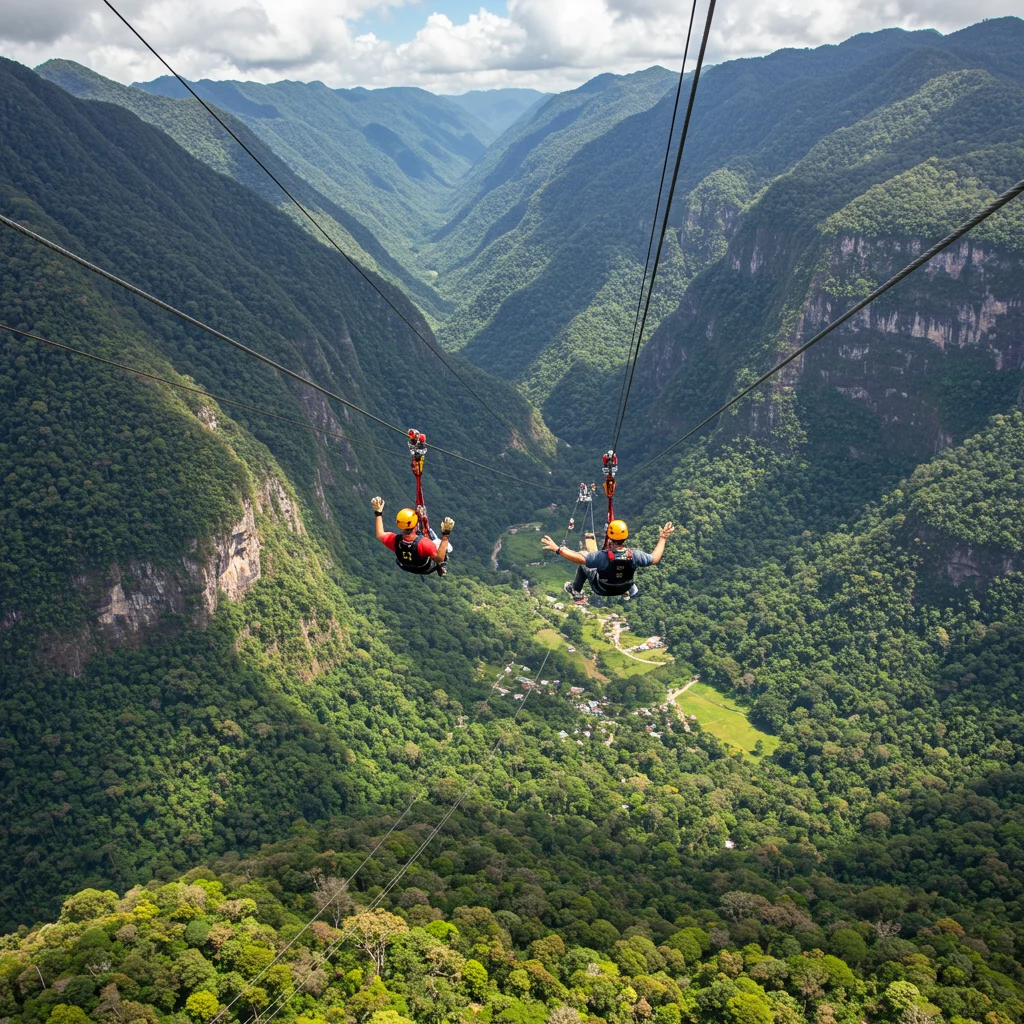 A Brief History of the World's Largest Zipline