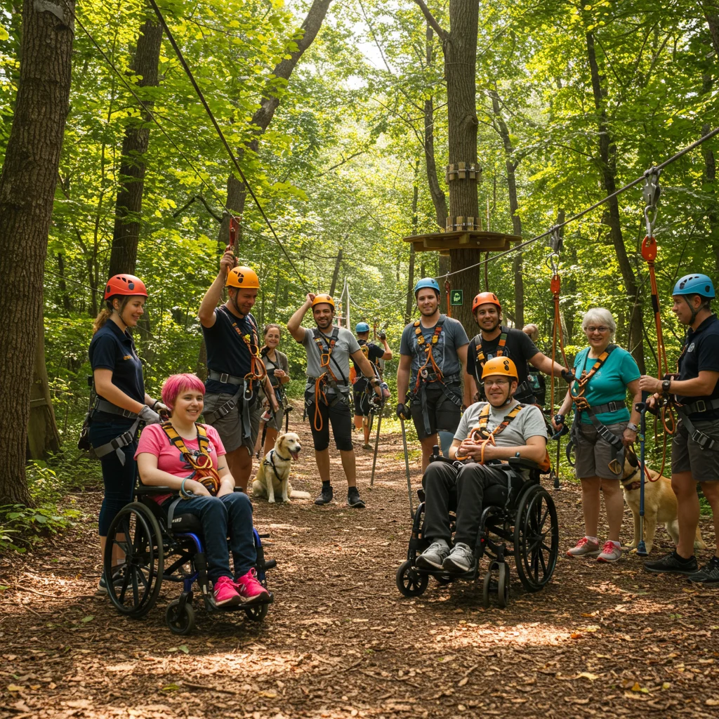 Accessibility: Can Everyone Ride the Zipline?
