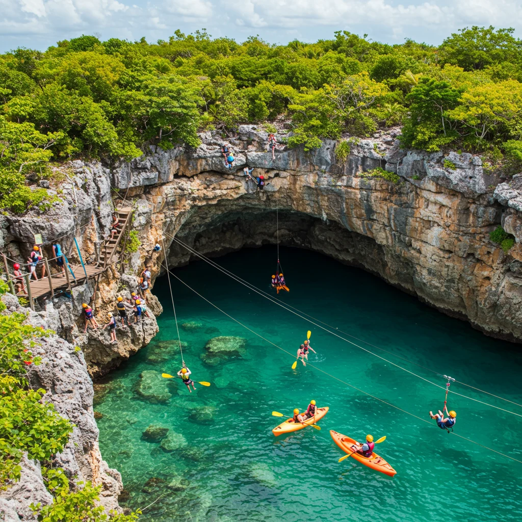 Adventure Activities at Cueva del Indio