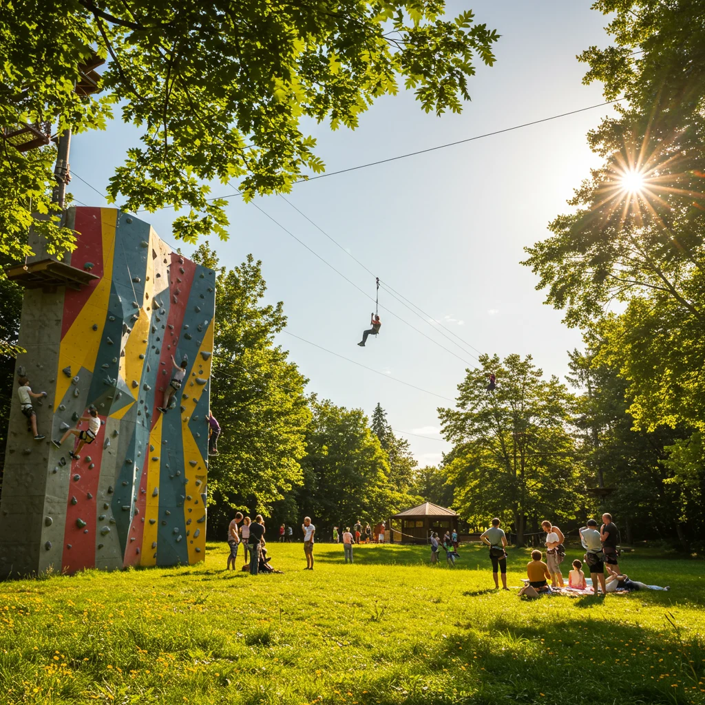Adventure Parks: Ziplining, Climbing, and More