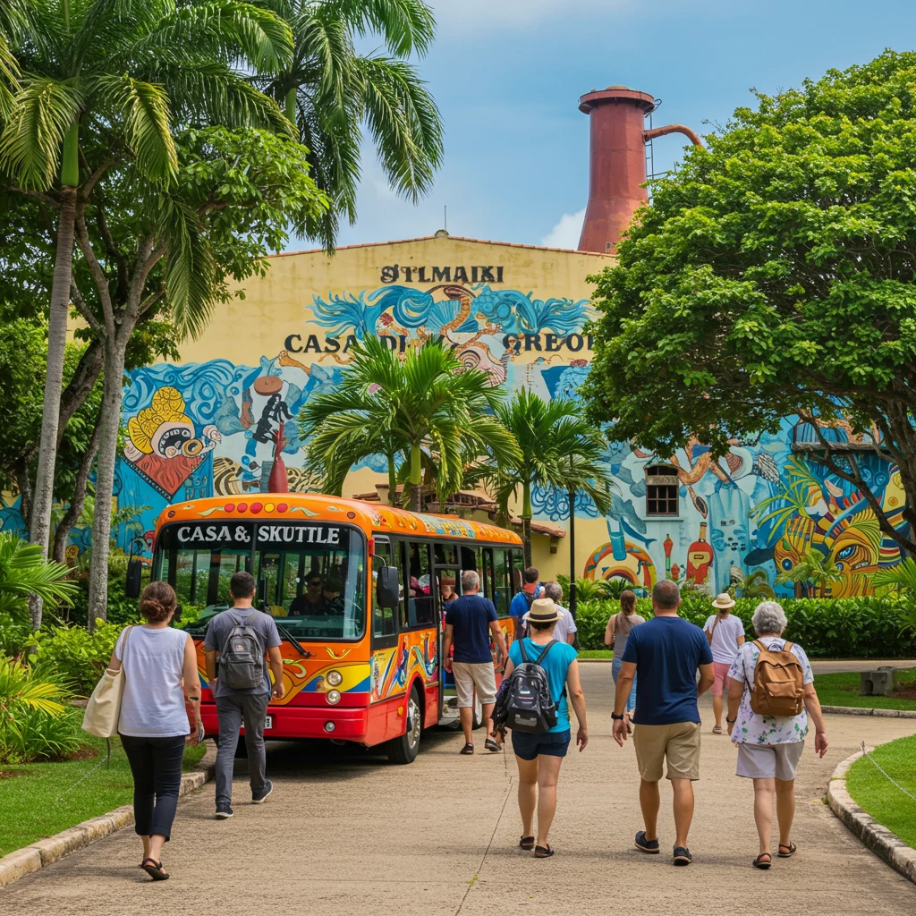 Arriving at Casa Bacardi: First Impressions
