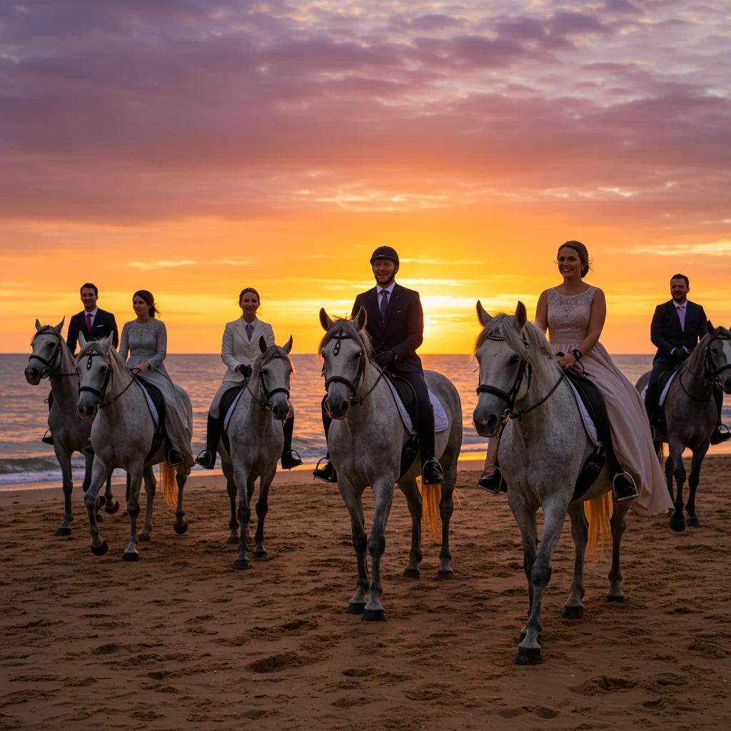 Beach Horseback Riding for Special Occasions