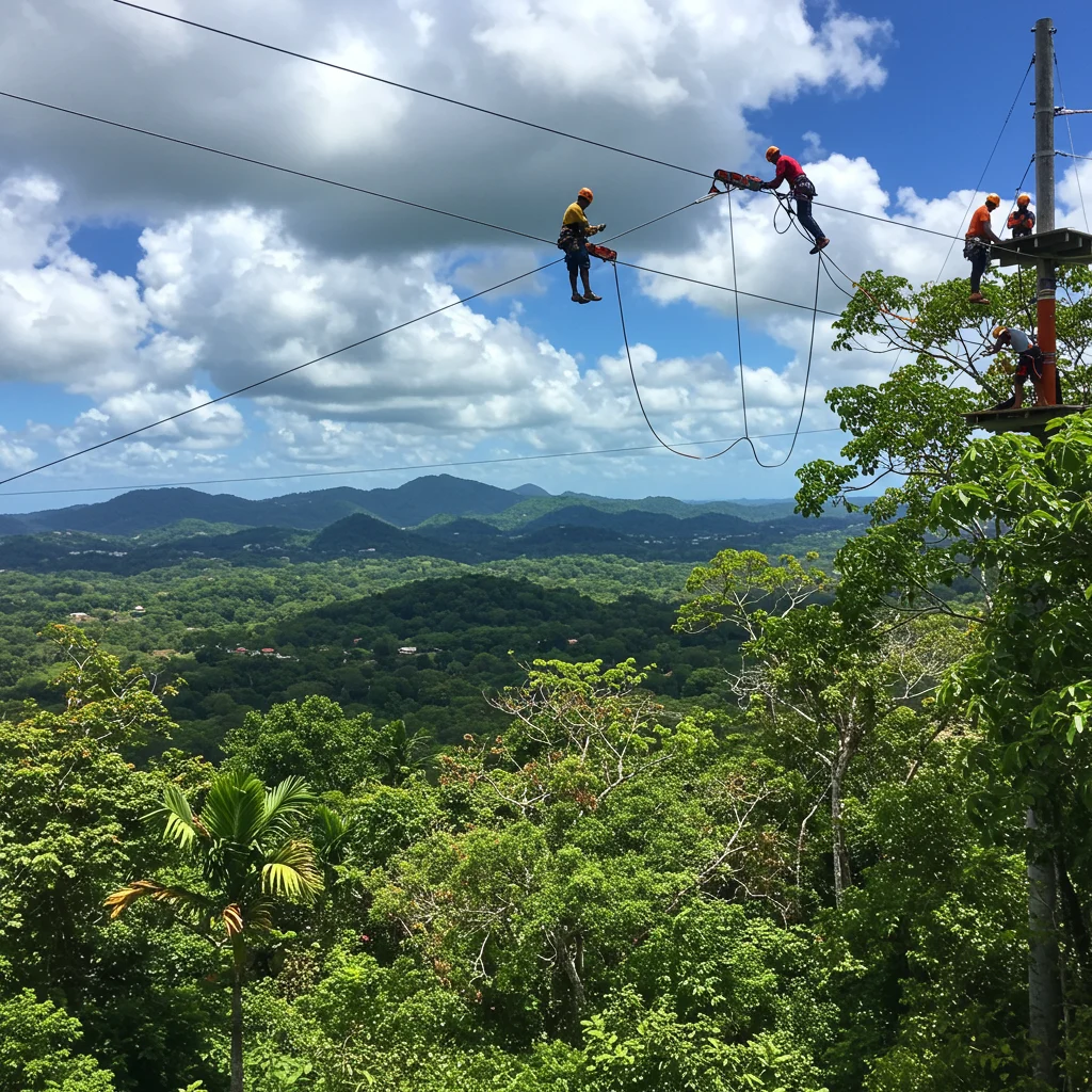 Behind-the-Scenes: How Are Ziplines Built in Puerto Rico?