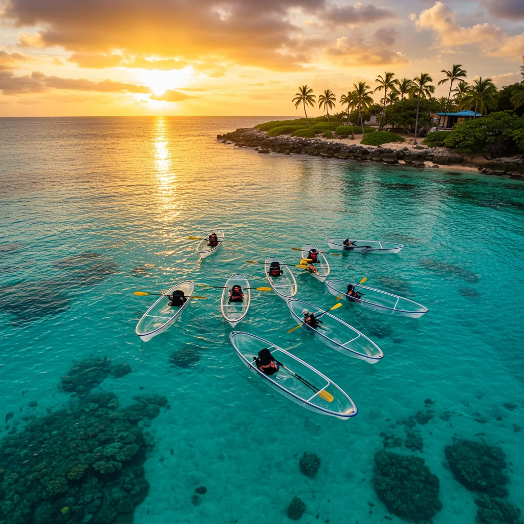 Best Locations in Puerto Rico for Clear Kayak Photoshoots
