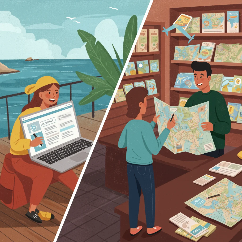 Booking Your Adventure: Online vs. On-Site
