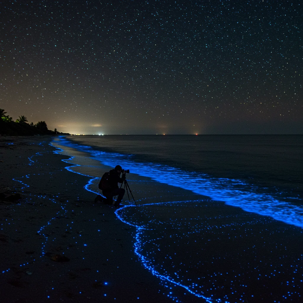 Can You Take Photos of the Bioluminescence?
