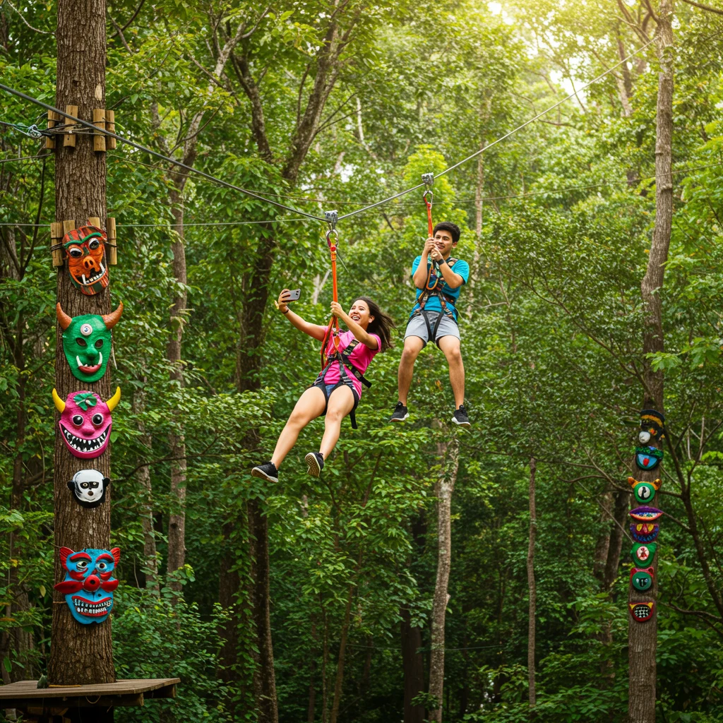 Capturing Your Monster Zipline Memories